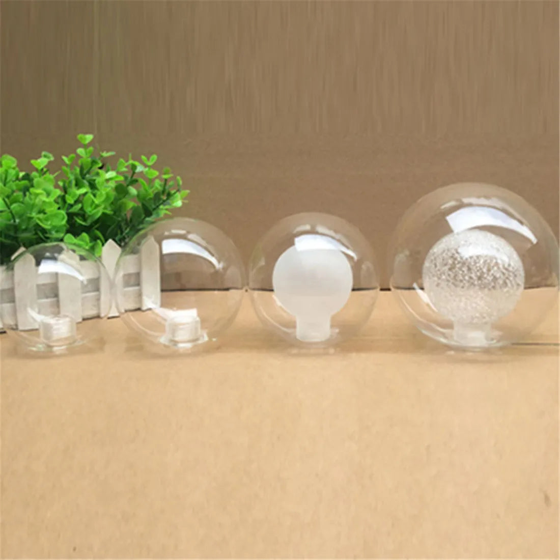DecorBites™ Glass Shade Cover Replacement with 2cm Fitter Opening for Globe D8cm-D25cm Sizes