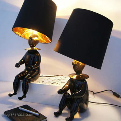 DecorBites™ Clown Desk Lamp: Modern Style, Creative Design, Character Table Lighting for Bedroom.