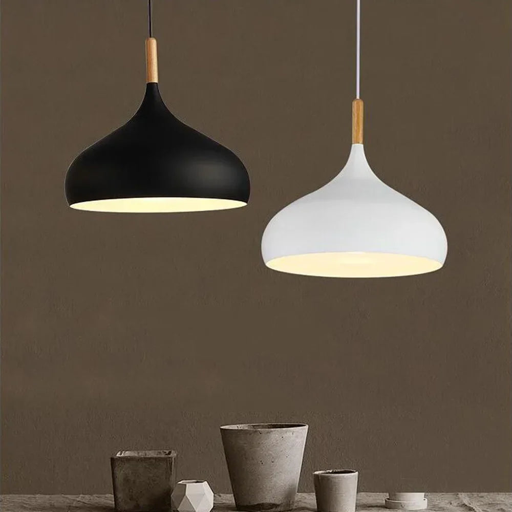 Black Retro Pendant Light