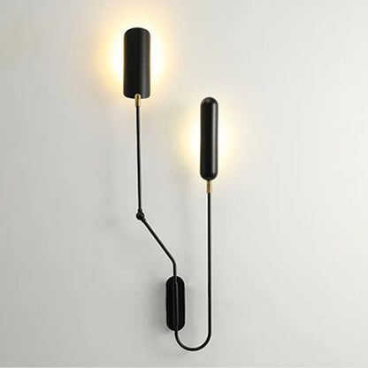 DecorBites™ Industrial Loft Wall Lamp: Creative Long Arm Bedside Reading Light
