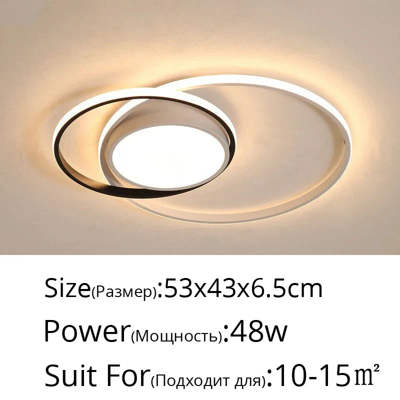 DecorBites™ LED Chandelier: Modern Dimmable Light for Living Room, Kitchen, and Aisle