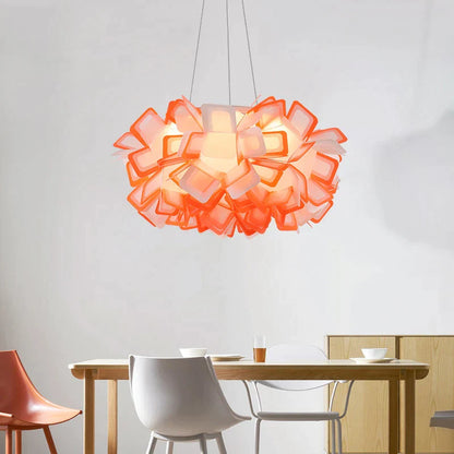 Lámpara colgante de techo con forma de flor LED DecorBites™ para sala de estar y dormitorio