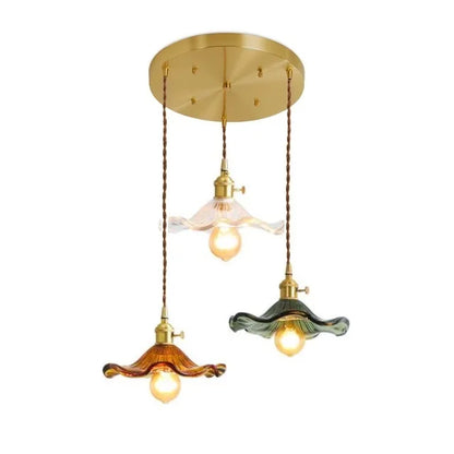Decorbites™ Glas-Kupfer-LED-Hängeleuchte: Nordischer Stil Farbenfrohe Lampe für Zuhause und Bar