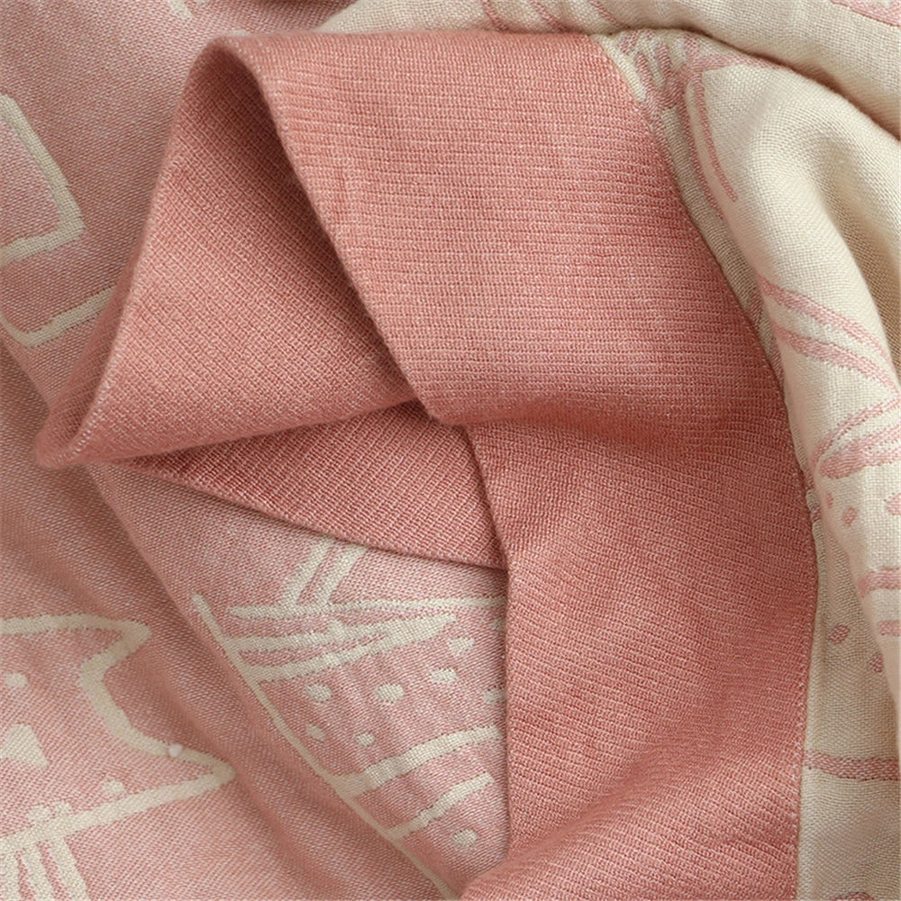 DecorBites™ Japanese Summer Cotton Bamboo Blanket - High Quality Bedspread