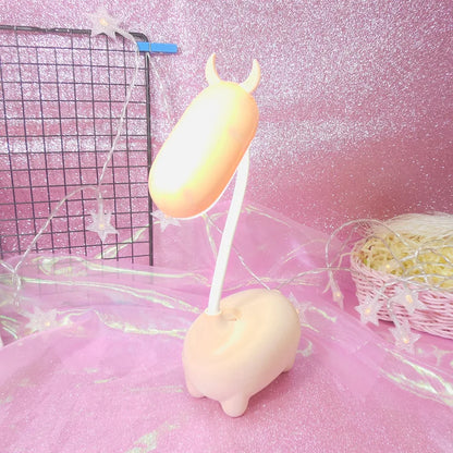 DecorBites™ Elk Night Lamp: Cute Animal LED Desk Lamp for Children's Bedroom