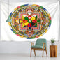 Mandala Tapestry Wall Hanging by Decobites - Psychedelic Aesthetics Room Decor