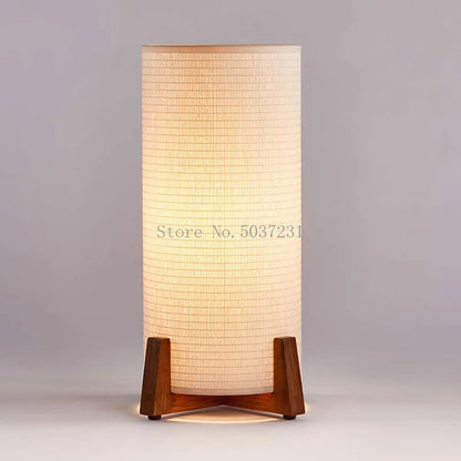DecorBites™ Chinese Zen Wooden Floor Lamp for Living Room Bedroom Sofa Bedside