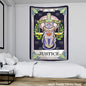 Tarot Tapestry Wall Hanging Bohemian Hippie Style by Decobites