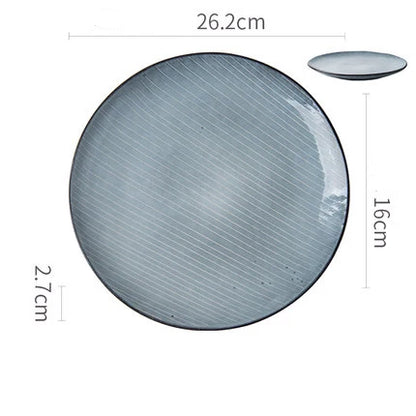 DecorBites™ Japanese Style Ceramic Dinnerware Set