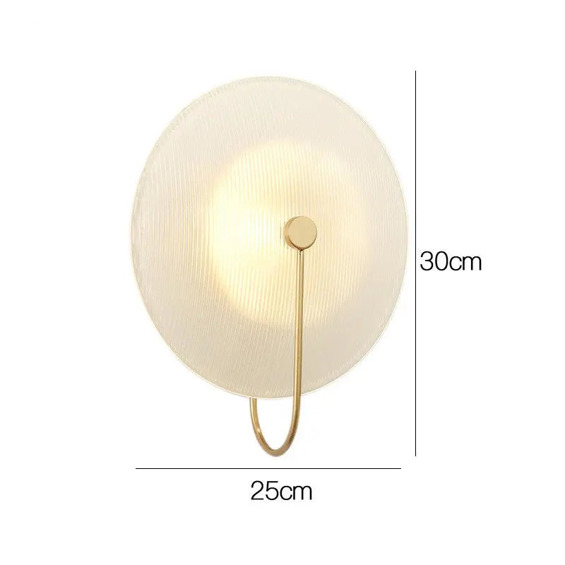 DecorBites™ Glass Wall Lamp Nordic Minimalist T Model Sconce Light for Home Decor