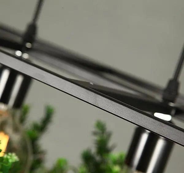 Hemma -  Iron Garden Planter Light Chandelier
