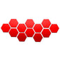 Hexagon Acrylic Mirror Wall Stickers