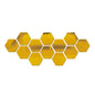 Hexagon Acrylic Mirror Wall Stickers