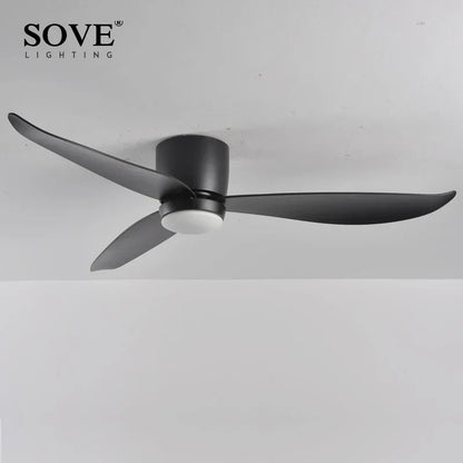 DecorBites™ LED Ceiling Fan with Remote Control, Modern Design, Bedroom Decor, 220V