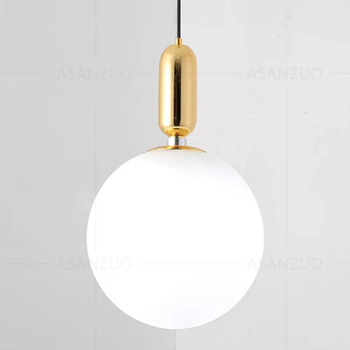 Lámpara colgante de noche LED con forma de bola de cristal DecorBites™