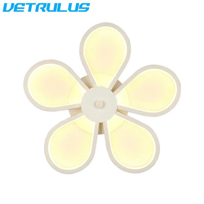 DecorBites™ Acrylic Flower Twisted LED Chandelier Ceiling Lamp for Living Room, Hotel Decor