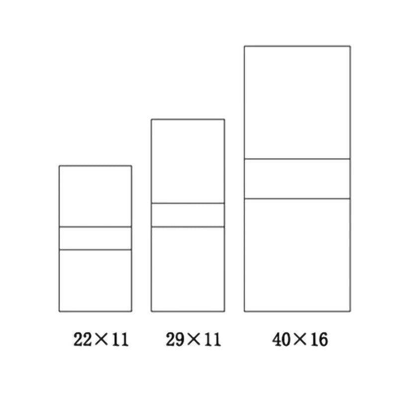 ديكوربايتس™ مصباح حائط LED أكريليك | مصباح حائط من الألومنيوم المصقول للديكور الداخلي للمنزل