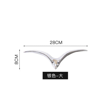 DecorBites™ Bird Ceramic Pendant Wall Decor Gold Seagull Wild Goose Modern Home