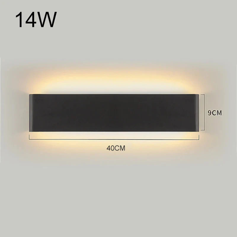 DecorBites™ LED Aluminum Mirror Light Wall Lamp for Corridor, Bedside, Bathroom - Nordic Modern Design