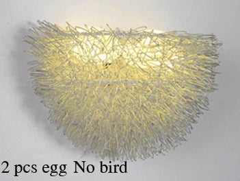 DecorBites™ Birds Nest Wall Lamp | 3D Art Light Fixture for Children Room & Living Room