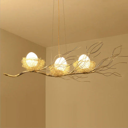 DecorBites™ Bird's Nest LED Pendant Light for Dining Room, Cafe, Bar, Restaurant Decor