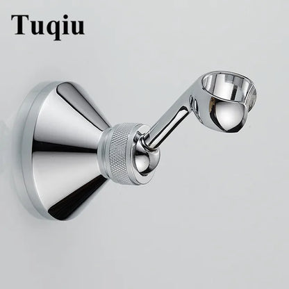 DecorBites™ Brass Hand Held Shower Head Holder Bracket Wall Mount Hook