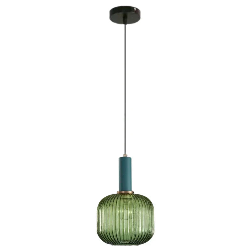 Lámparas colgantes de cristal con forma de calabaza verde DecorBites™ para isla de cocina, restaurante, dormitorio - Combinación DIYStringBuilder.limit(180).toString()