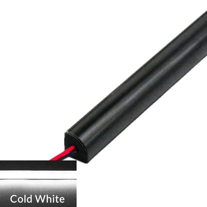 Decorbites™ LED Schwarz V-Typ Rohrenleuchte, SMD2835 Leiste mit Milchigem Abdeckung Linearprofil