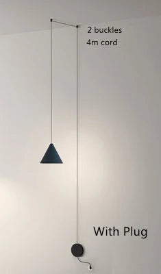 Lámpara colgante LED geométrica DecorBites™ para salón o mesilla de noche - Accesorios de estilo nórdico glamuroso