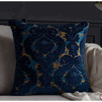 DecorBites™ Damask Cut Velvet Baroque Style Cushion Covers 45x45cm