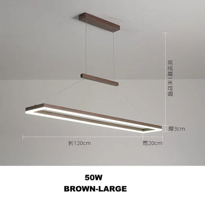 DecorBites™ Gold Aluminum LED Chandelier Acrylic Deco Design for Bedroom Kitchen Island