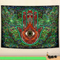 Decobites Mandala Witchcraft Tapestry Wall Hanging Yoga Mat Bohemian Sofa Blanket