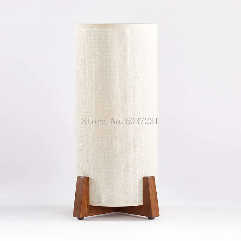 DecorBites™ Chinese Zen Wooden Floor Lamp for Living Room Bedroom Sofa Bedside