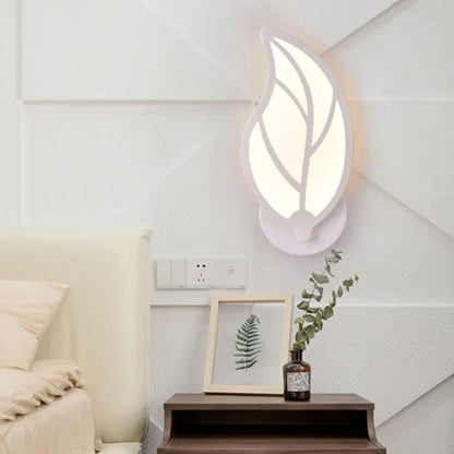 DecorBites™ Leaf Shape LED Wall Sconce for Living Room Bedroom Decor