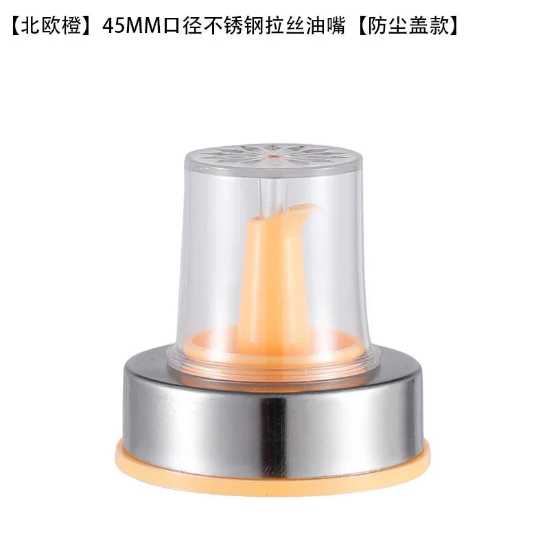 Tapón DecorBites™ para botella de condimentos - Tapa duradera para boquilla de aceite