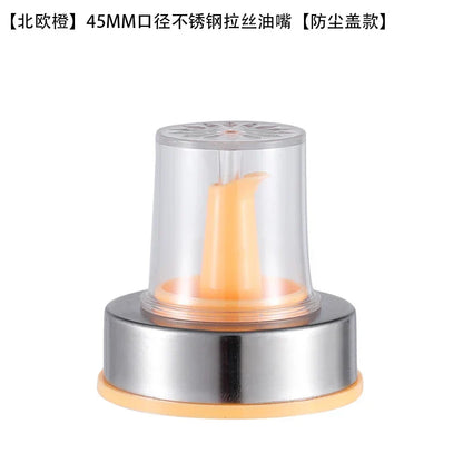 Tapón DecorBites™ para botella de condimentos - Tapa duradera para boquilla de aceite