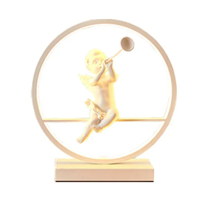 DecorBites™ Dimmable Angel Table Lamp for Dream Bedroom Decor & Warm LED Lighting