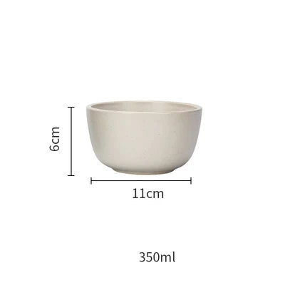 DecorBites™ Ceramic Morandi Bowl - Single Soup and Rice Bowl