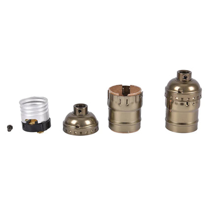 DecorBites™ Aluminum E27 Lamp Holder Pendant Light in 4 Colors