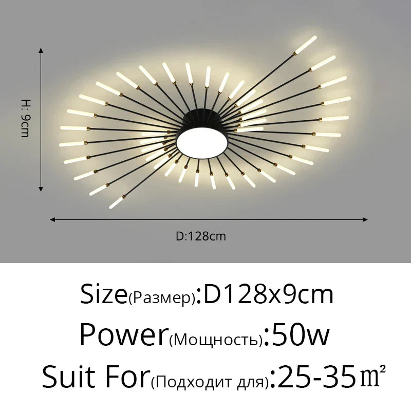 Acrylic Modern Ceiling Light