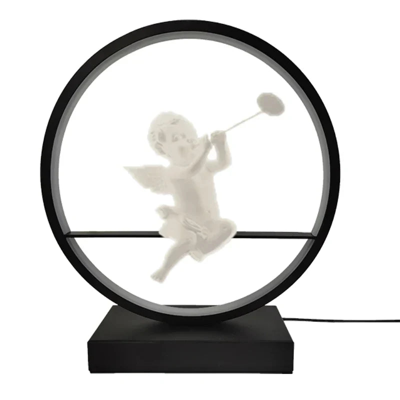 DecorBites™ Dimmable Angel Table Lamp for Dream Bedroom Decor & Warm LED Lighting