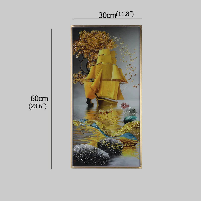 DecorBites™ Boat Figure LED Wall Sconces Modern Creative Home Lighting