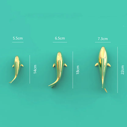 DecorBites™ Goldfish Resin Wall Hanging - Home Decor Room Aesthetic