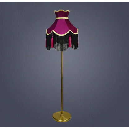 DecorBites™ Burgundy Wine Red Fabric Lampshade for Table, Floor & Pendant Light