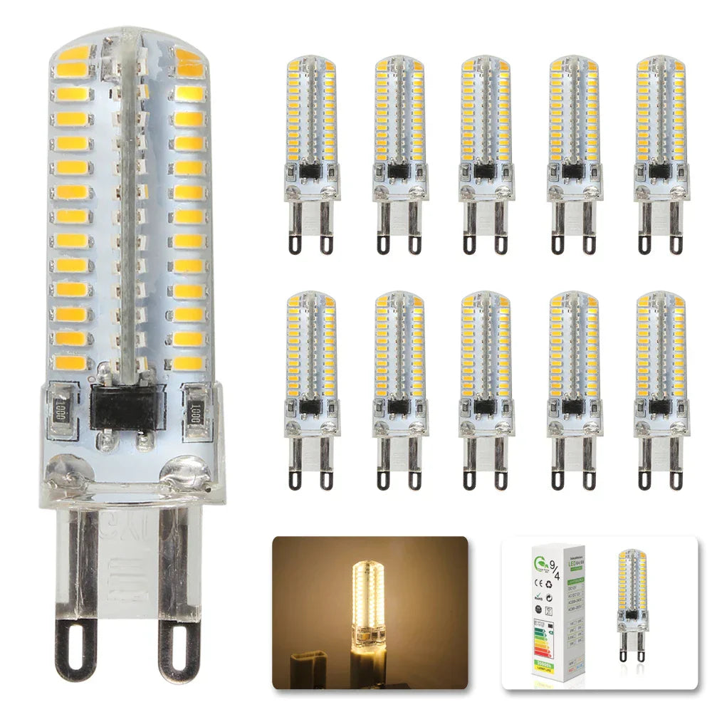 DecorBites™ LED Spot Light Bulb 5W G9 SMD3014 Crystal Lamp AC200-240v
