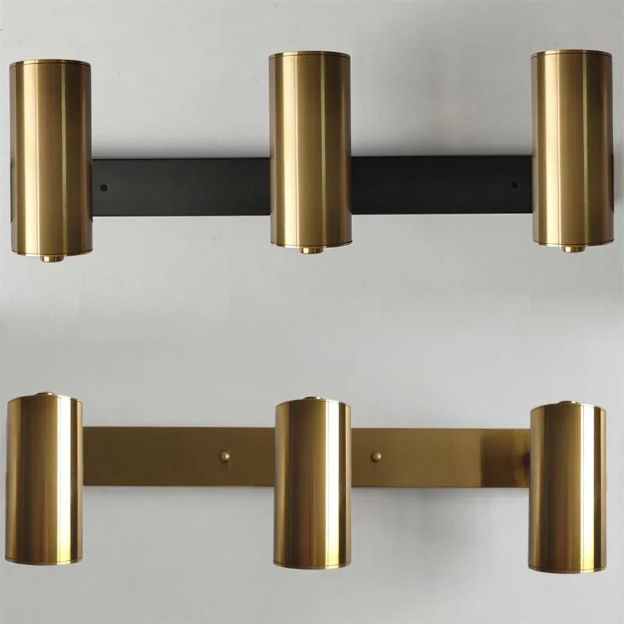 Lámpara de pared LED de arte de hierro dorado Decorbites™ moderna para dormitorio y sala de estar