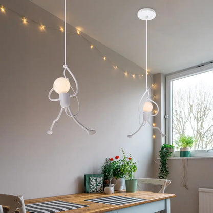DecorBites™ Industrial Pendant Lights: Modern LED Hanging Lamps for Home Living Room Kitchen Decor