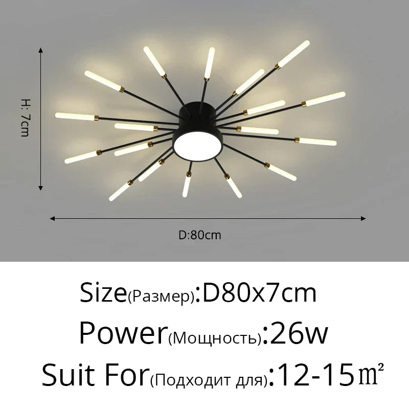 Acrylic Modern Ceiling Light