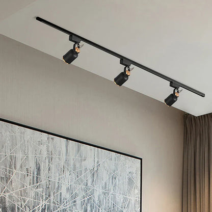 DecorBites™ GU10 7W LED Track Light Aluminum Spotlights Ceiling Rail Track Lighting Display