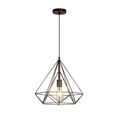 Decorbites™ Industrielle LED-Hängeleuchte Vintage Loft Käfig Pendellampe für die Einrichtung zu Hause